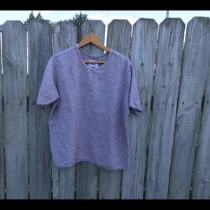 Flax Boxed Shape Top